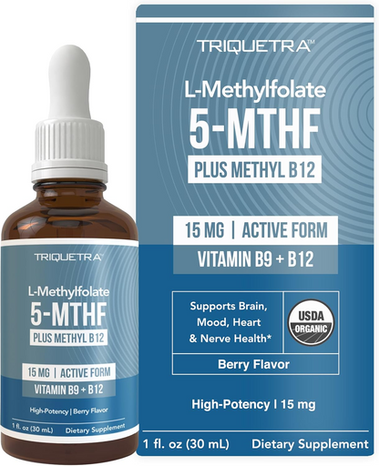 L-Methylfolate (15 mg) Plus Methyl-B12